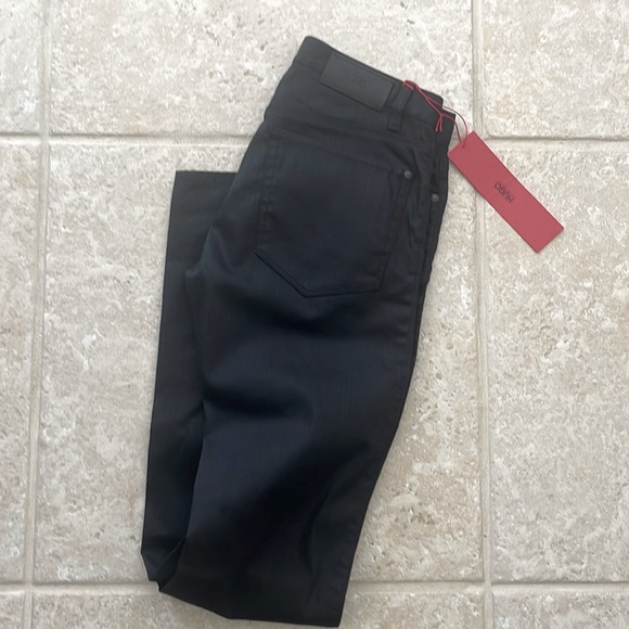 Hugo Boss Other - HUGO BOSS black jeans men 30W 34L slim straight fit NWT